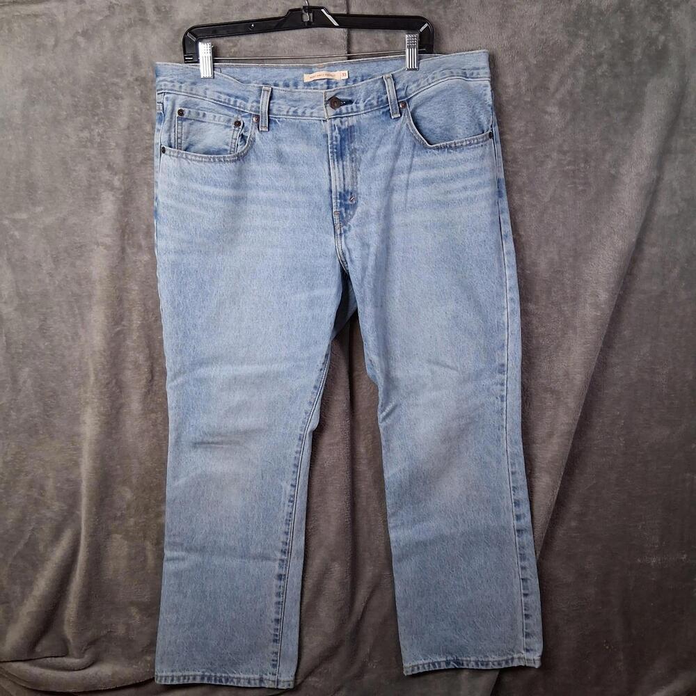 Levis Middy Ankle Bootcut Womens Size 33x29 Light Wash‎ Premium Big E  Inseam 29